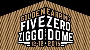 Golden Earring collectors ticket Ziggo Dome Amsterdam show December 12 2015